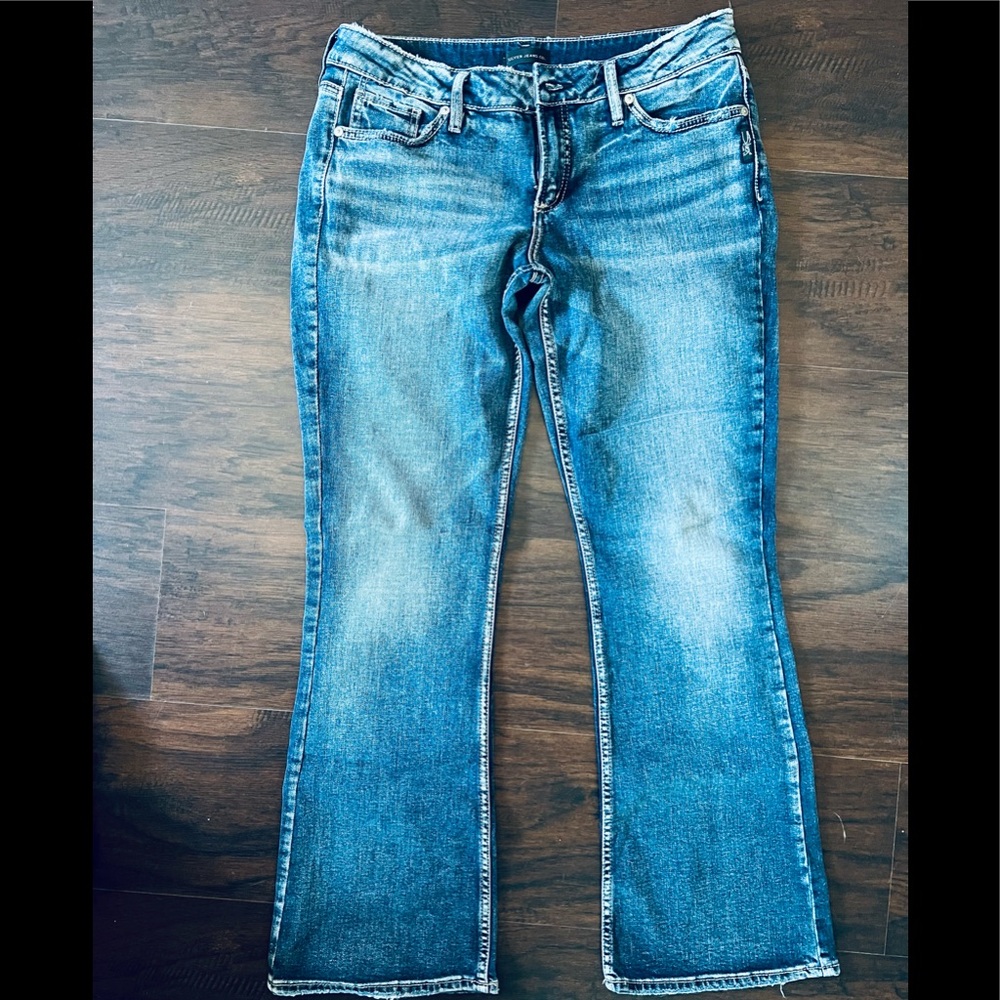 Silver jeans